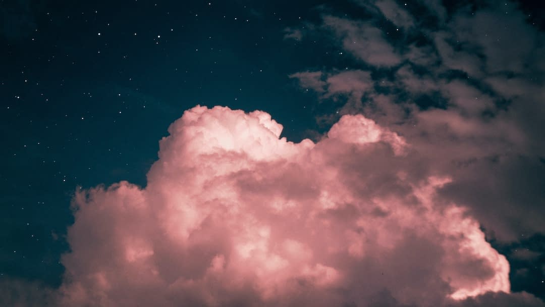 clouds at night